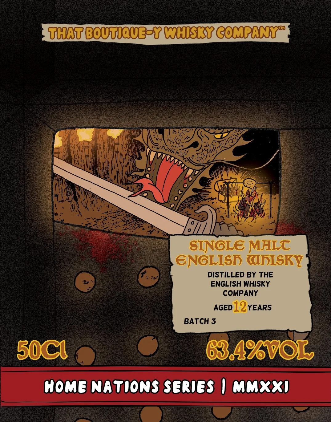 The English Whisky Co. Batch 3, 12 Year Old Single Malt — That